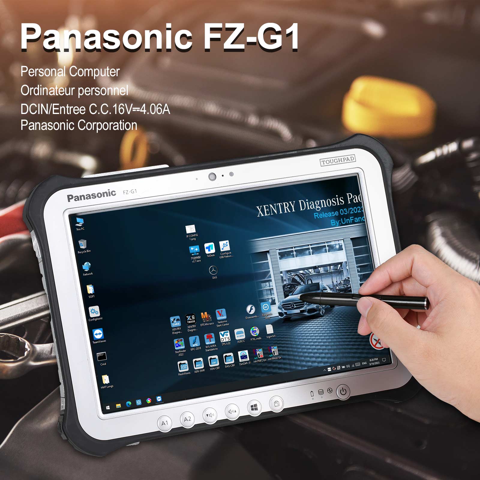 Panasonic FZ-G1 I5 3rd Generation Tablet 8G