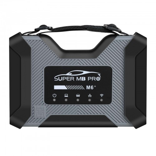Super MB Pro M6+ Diagnosis Tool Full Package with Plus 2023.9 MB Star Diagnos 256G SSD Supports DOIP Installed on 4 GB Lenovo X220 I5 for Direct Use