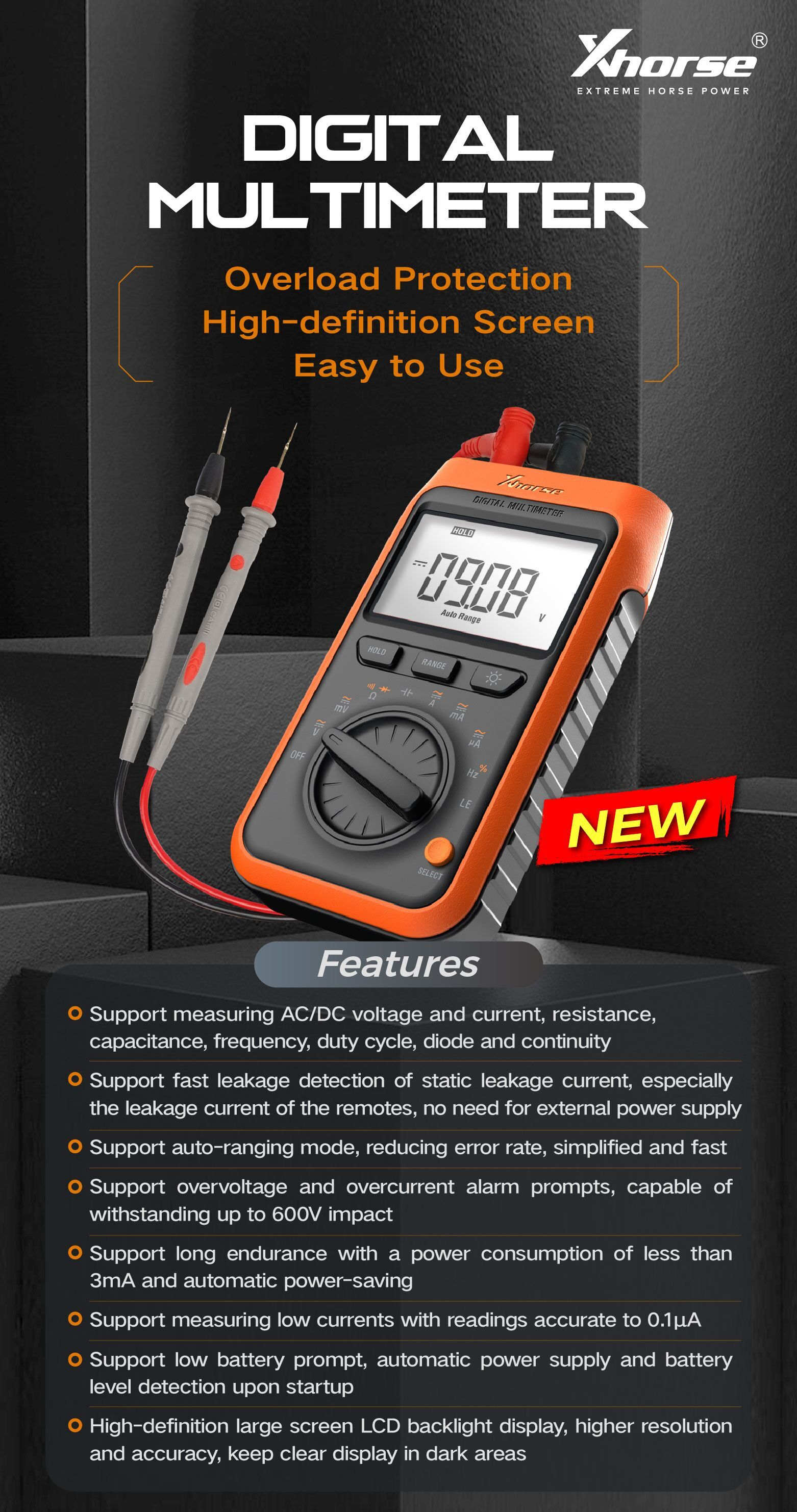 Xhorse Digital Multimeter 