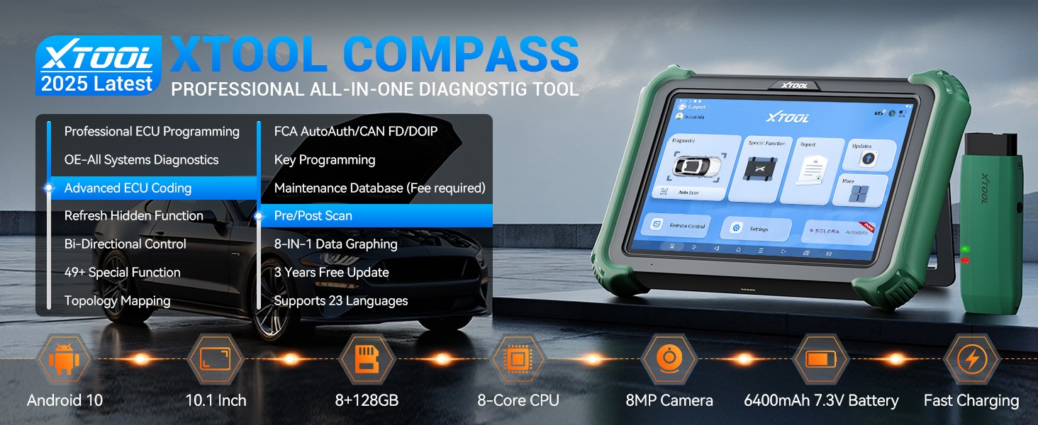 XTool COMPASS MASTER Flagship Smart Diagnosis Device